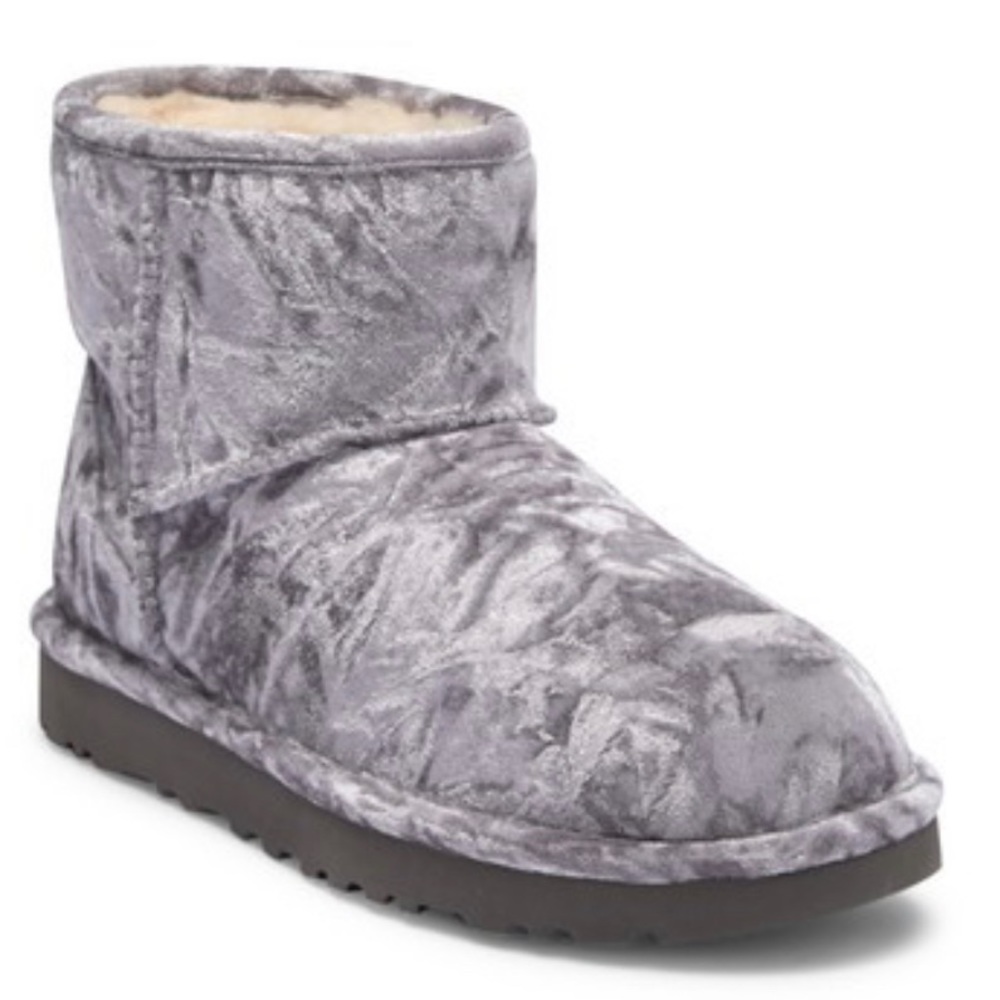 Crushed Velvet Mini UGG